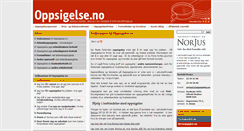 Desktop Screenshot of oppsigelse.no